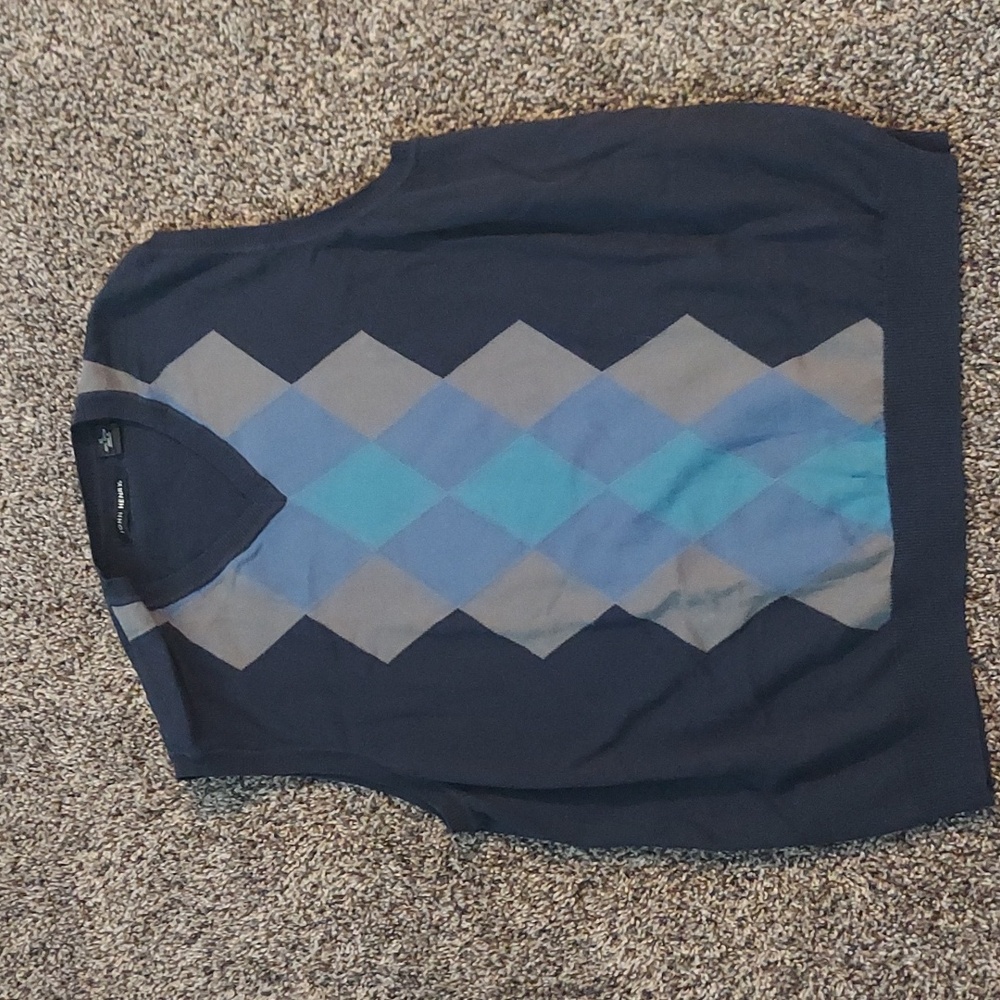 Argyle XL sweater vest